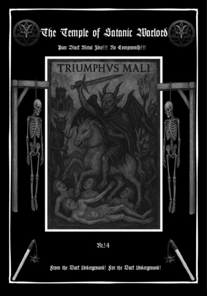 THE TEMPLE OF SATANIC WARLORD ZINE NR. 14